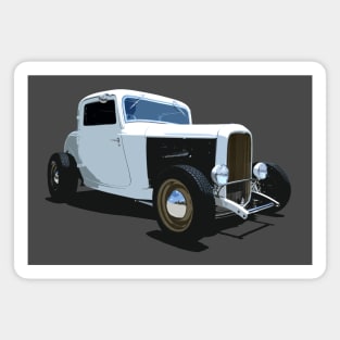 1932 Ford Model A - stylized color Magnet